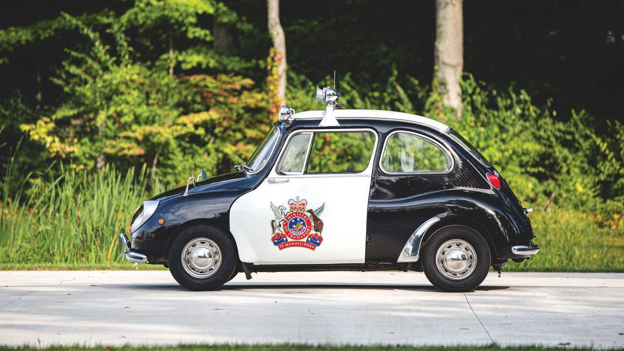 Subaru 360 1970 coche patrulla