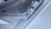 See A Tesla Model 3 Taking Literally A Leak