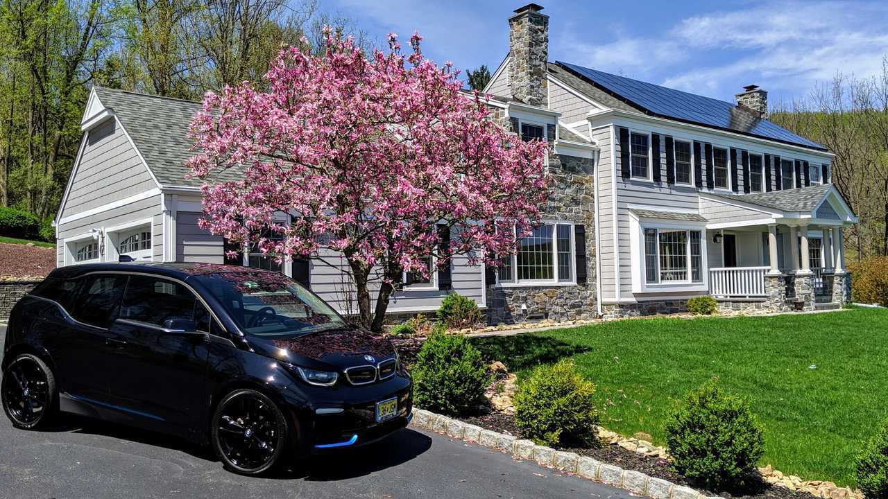 BMW i3 solar electric
