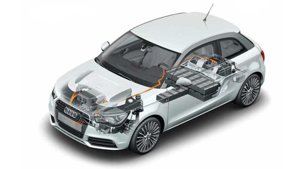 Audi A1 e-tron Cutaway
