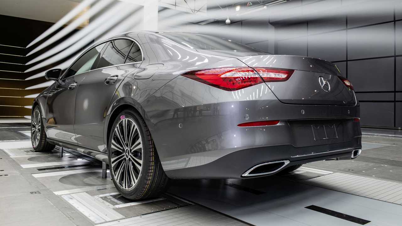 Mercedes, A-osztály, szélcsatorna 2.