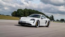 Porsche 718 Cayman Taycan Rendering