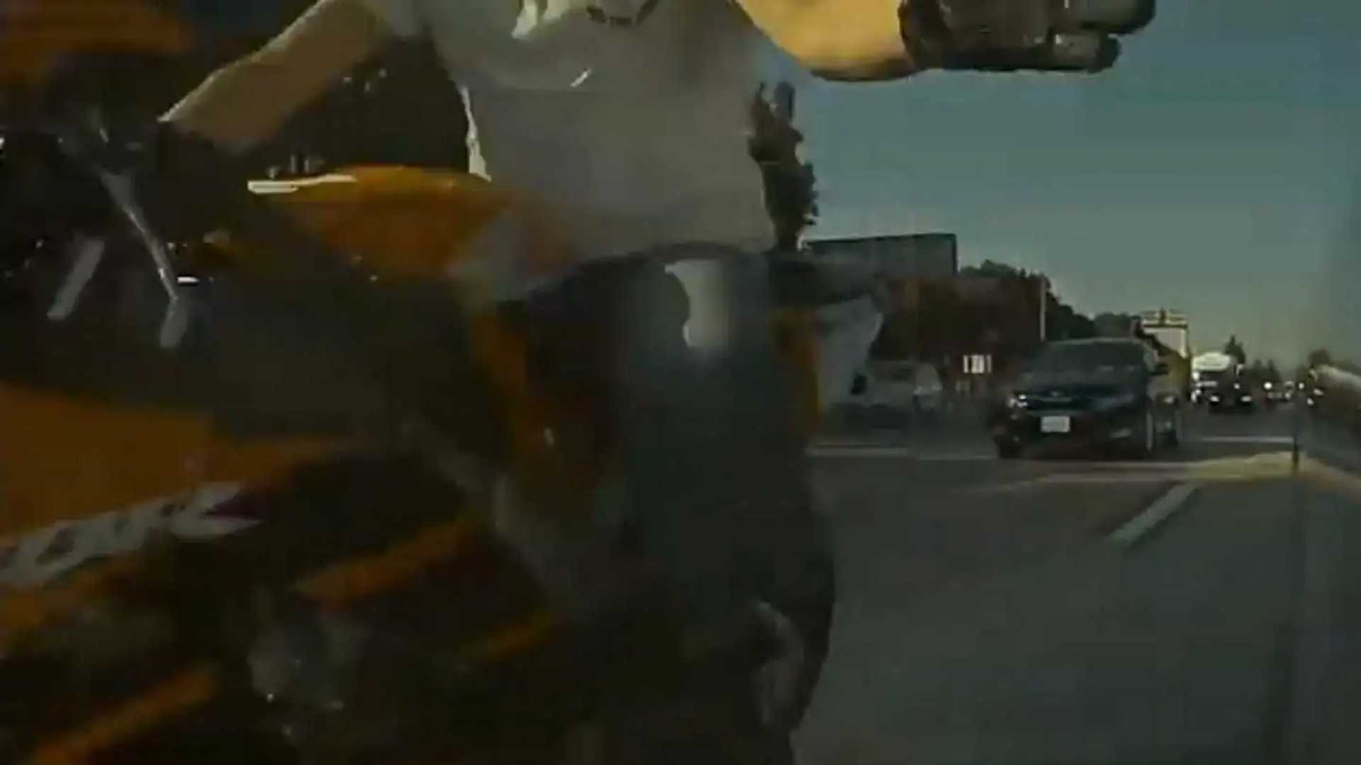 While One Biker Got Busted, Others Do Not Learn Teslas Have Cameras