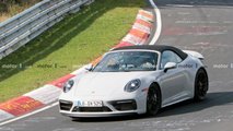 Porsche 911 GTS Cabriolet spy photo