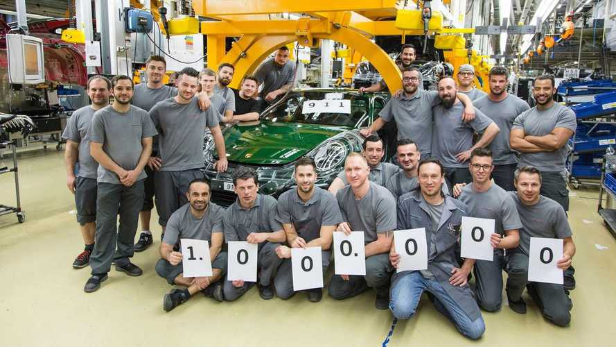 Porsche fabrica la unidad un millón del 911