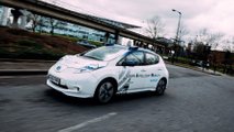 Otonom Nissan Leaf Londra Testi