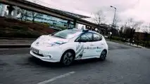 Nissan Leaf autonomous testing in London
