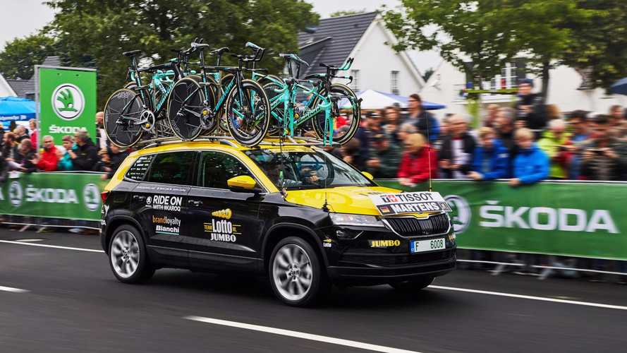 Skoda Karoq en el Tour de Francia