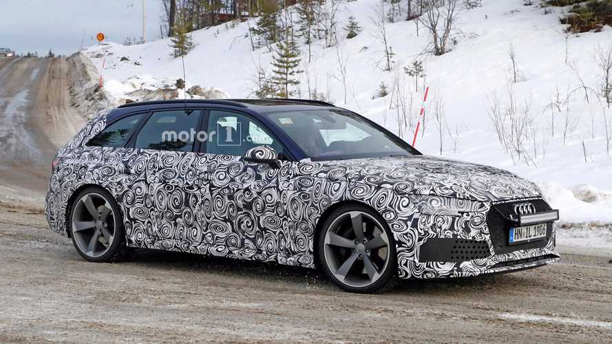 Audi RS4 Avant Spy Pics