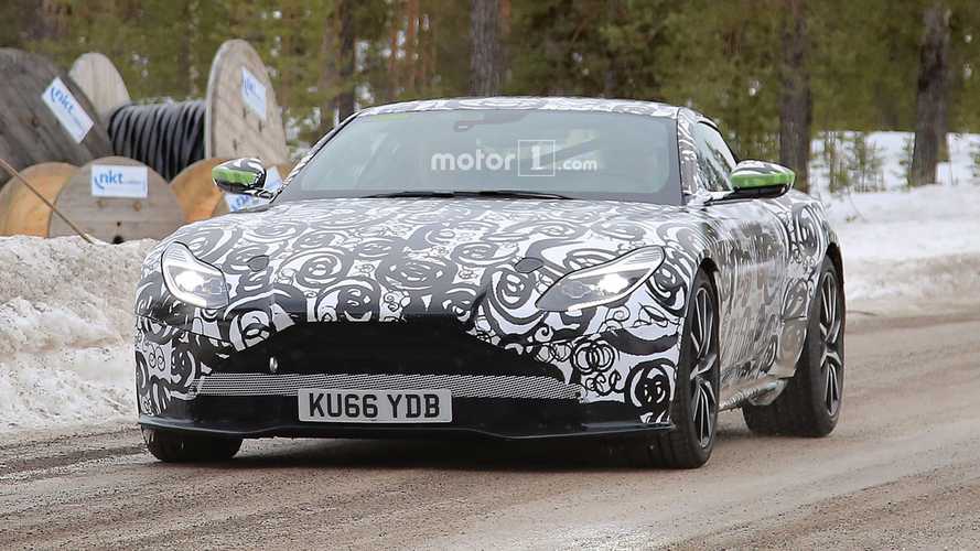 Aston Martin DB11 S spy photo