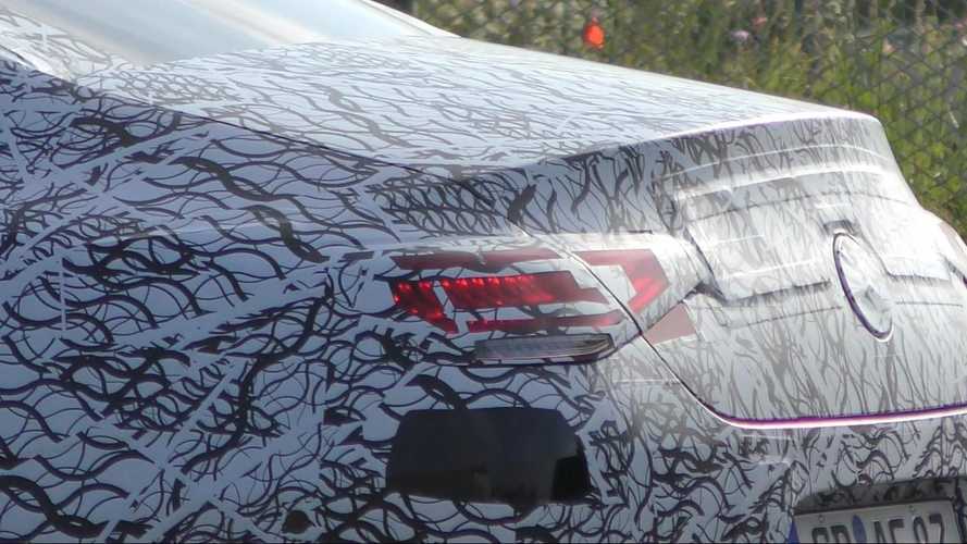 2018 Mercedes CLS prototipi bozuldu