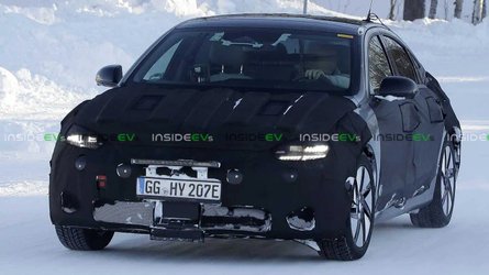 Испытания в снегах: новые шпионские фото Hyundai Ioniq 6 Зимние тесты Hyundai Ioniq 6