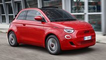 Fiat 500 Elektro RED-Sondermodell (2022)