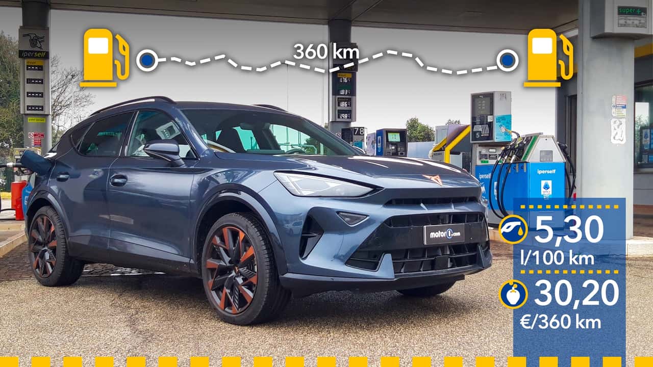 CUPRA Formentor eTSI 150 CV, prueba consumo