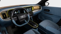 Fiat Grande Panda, the La Prima set-up. The interiors