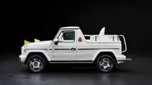 The First All-Electric Popemobile