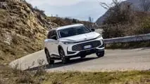 MG HS 2025, primera prueba