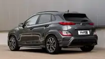 Hyundai Kona Elektro mit H&R-Sportfedern