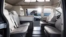Habitacle du Volkswagen California Concept