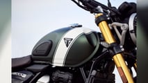 2024 Triumph Scrambler 400 X - Front Right Angle Closeup 2