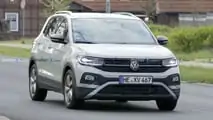 Une nouvelle photo d'espionnage pour le VW T-Cross qui fait peau neuve