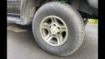1996 Lexus LX450 Exterior Tire Dry Rot