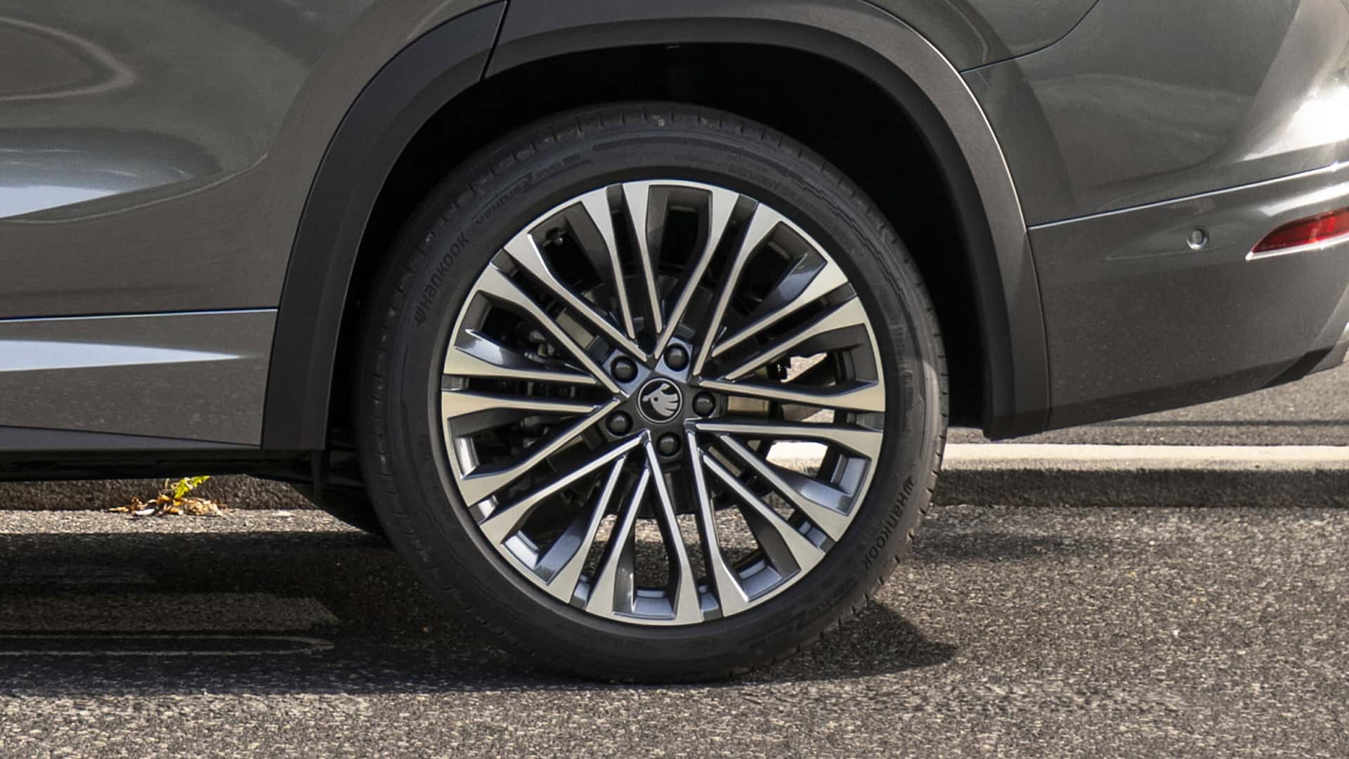 Диск Škoda Kodiaq Laurin & Klement крупным планом