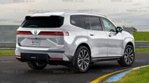 2028 BMW X9 Rendering By Motor1
