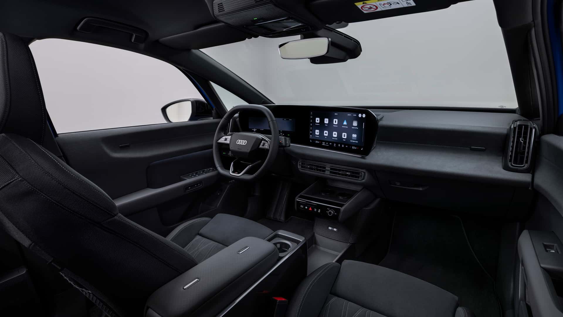 Audi presenta el interior del A2 e-tron: tecnología, espacio y carga de hasta 1.336 litros