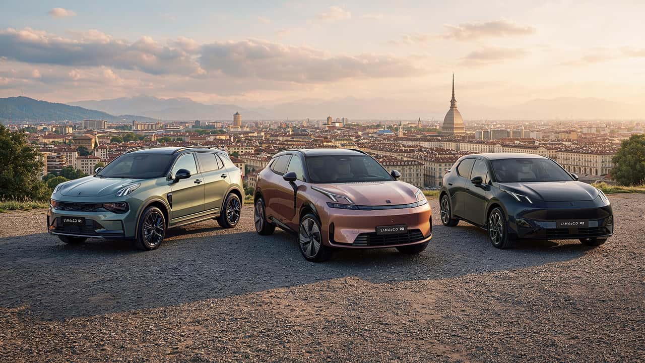 Lynk & Co 08, 02 e 01: la nuova gamma vista da vicino