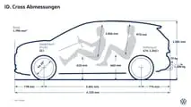 VW ID Cross (2026): primeiro ensaio de assento