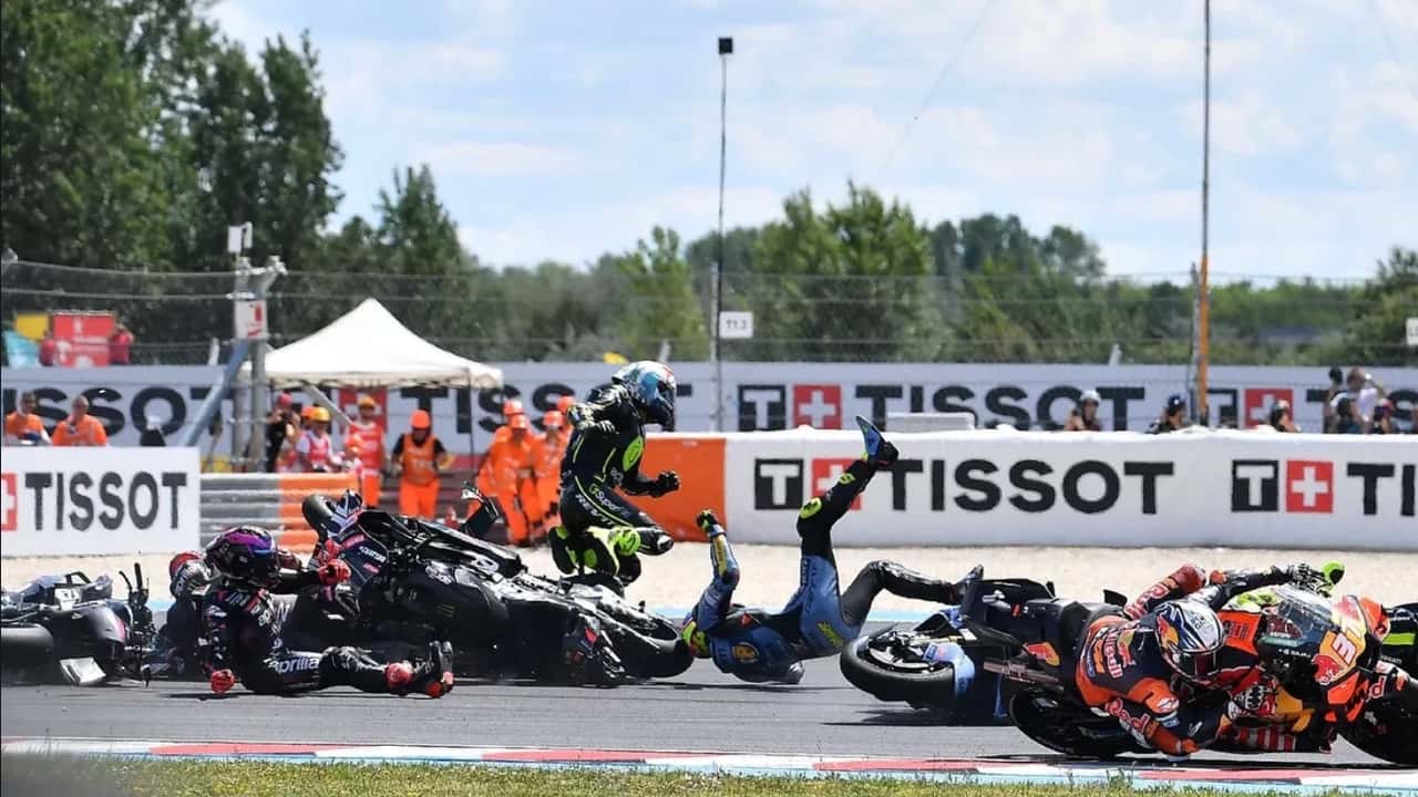 jorge martin Hungarian GP crash