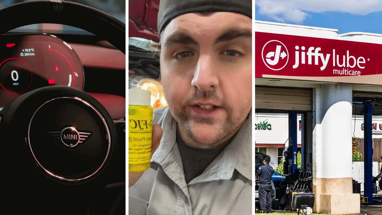 Mechanic Looks For Oil Leak In Mini Cooper. He Can’t Believe What Jiffy Lube Forgot To Do