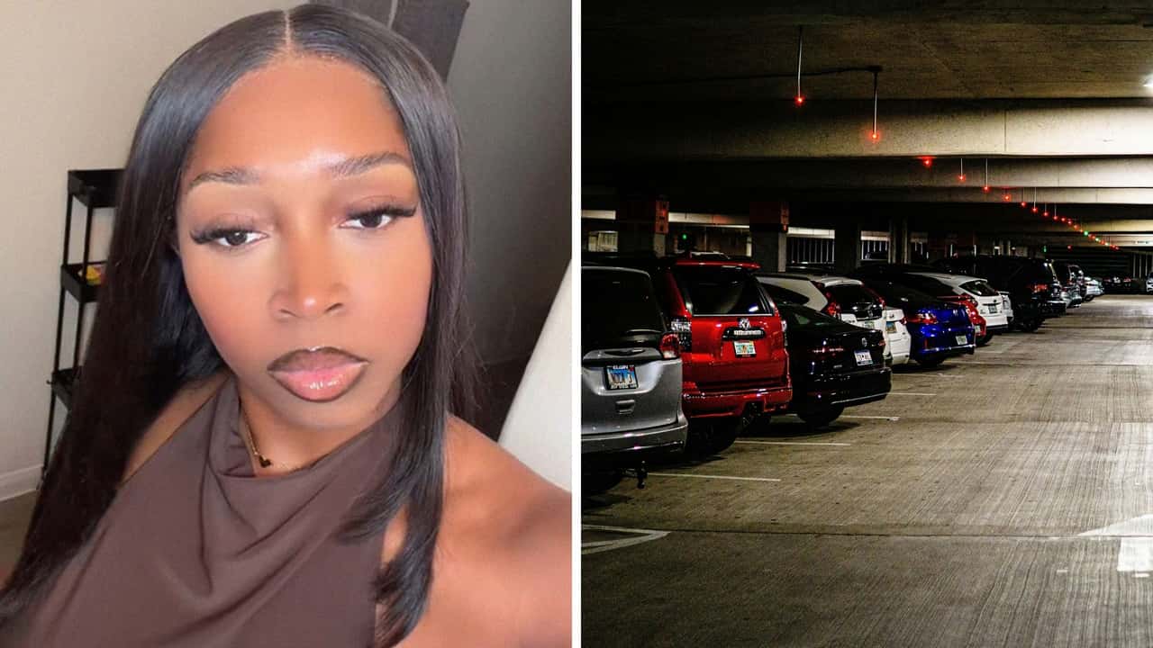 Nissan Driver Parks in Garage