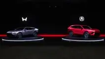 Honda-Hybrid-Limousinen-Prototyp und Acura Hybrid-SUV-Prototyp