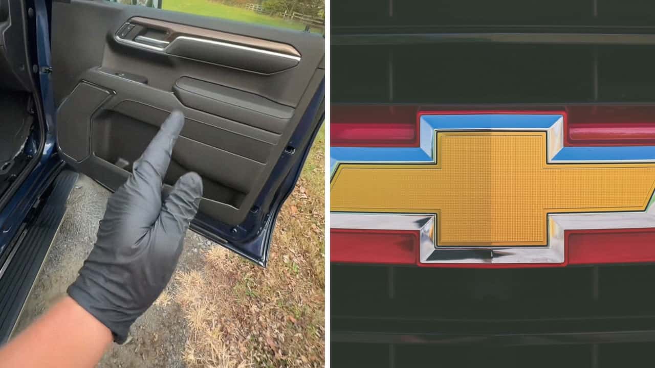 Mechanic Breaks Handle On Chevrolet Silverado