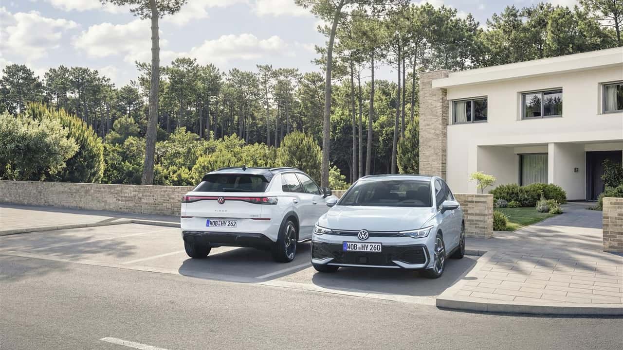 Volkswagen Golf e T-Roc full hybrid