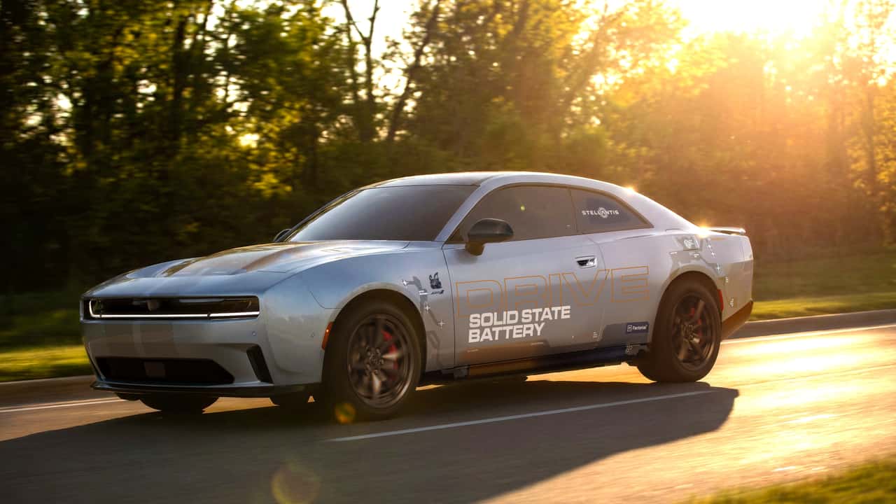 Stellantis Factorial Dodge Charger Daytona EV Factorial Solid State Battery