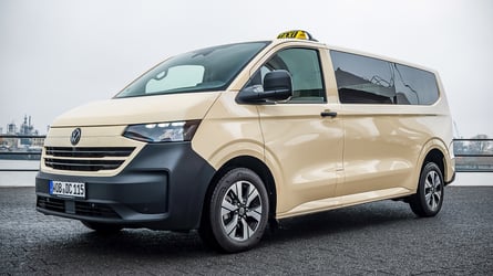 VW Transporter Kombi und Caravelle als Großraumtaxis