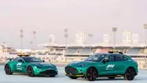 Coche médico de F1 Aston Martin DBX707 y coche de seguridad Vantage F1