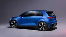Volkswagen ID. 2all Concept exterior rear three-quarter view