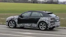 Audi SQ8 facelift new spy photo