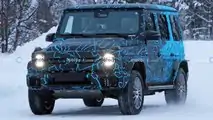 Mercedes-Benz EQG Spy Photos