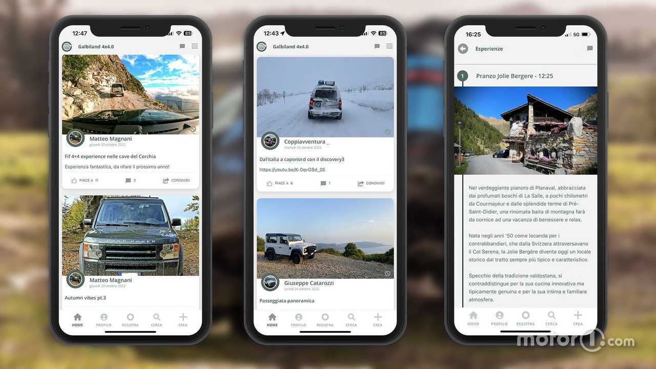 L'app Galbiland4x4.0
