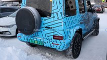 Mercedes-Benz EQG Rear View Spy Photo