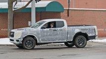 2024 Ford Ranger Tremor Side View Spy Photo