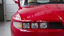 Alfa Romeo SZ  - dettaglio faro
