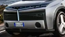 Lancia Ypsilon (2024) im Rendering von Motor1.com