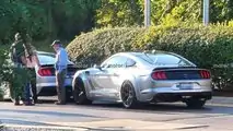 Photo d'espionnage à corps large Mustang Roush P-51B 2023