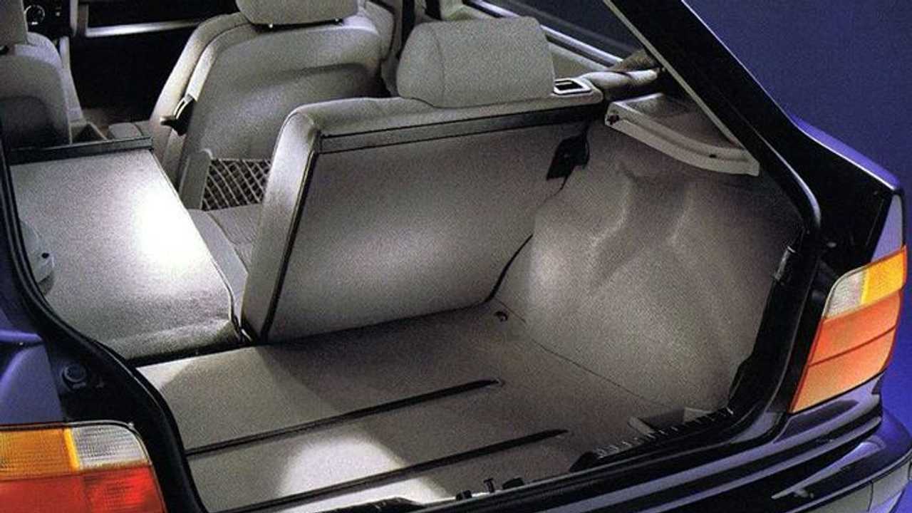 BMW 316i Compact, i sedili posteriori
